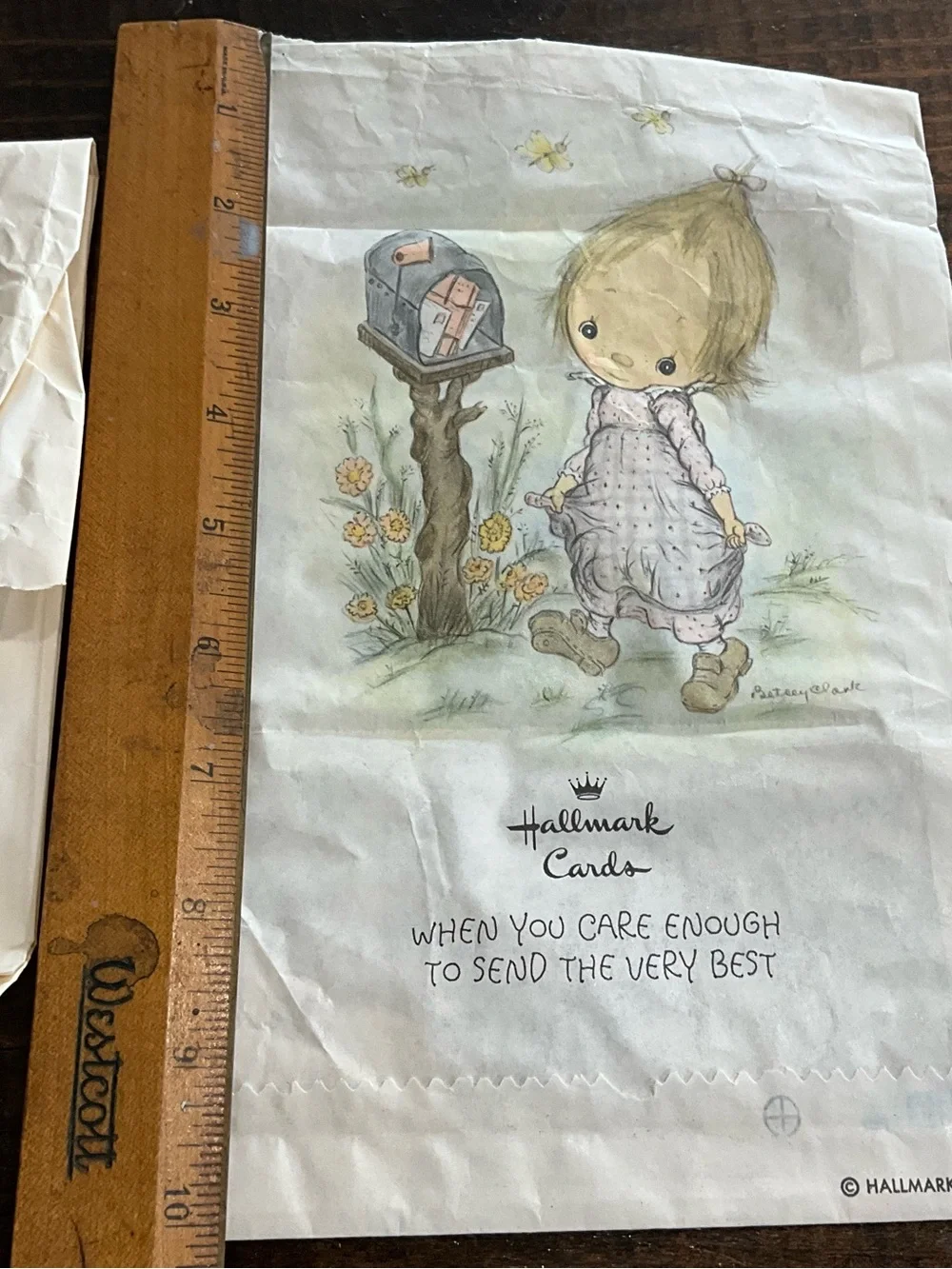 Vintage Lot of 2 1970s Ambassador Hallmark Gift Bags Collectible Decor